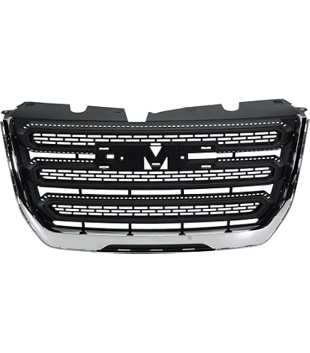 Front Bumper Grille For 2018-2021 GMC Terrain SLT SLE – Black Chrome 84165554