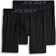 Jockey Men's Underwear RapidCool 10" Midway Brief - 2 Pack