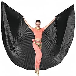 Lauthen.S Belly Dance Isis Wings with Sticks Women