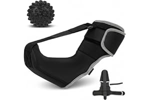 Plantar Fasciitis Night Splint Sock - 2-Pack Night Splint with Adjustable Support & Massage Ball for Men and Women, Sock-Styl