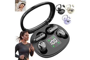 2026 Ultra Mini 2-Pack Bluetooth Earbuds,2 Pairs Semi-in-Ear Mini Sleep Earphones,Invisible Short-Stem Design,Sleep in-Ear Ea