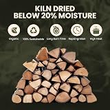 Green Olive Kiln Dried Firewood Logs 6kg UK Sourced Low Moisture 16% view 5