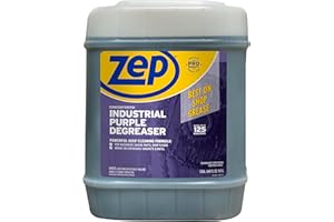 Zep Industrial Purple Cleaner and Degreaser Concentrate - 5 Gallon (Case of 1) R45815- Easy to Rinse Formula