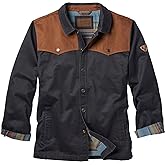 Legendary Whitetails mens Stockyards Lonestar Waxed Canvas Shirt Jacket