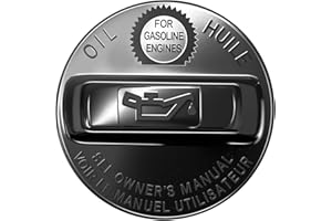 MANYMIBA Engine Oil Filler Cap For Honda, 2003-2019 Civic Pilot Accord CR-V,2004-2019 Odyssey, 2015-2019 Fit,2003-2018 Acura MDX, 2004-2014 Acura TL, Replace 80985, 15610-RAA-A01, 15610-P5G-000