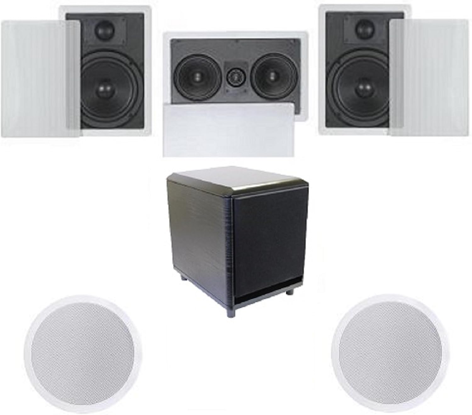 amplified subwoofer home