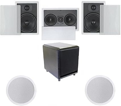5.1 without center speaker