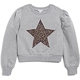 Splendid girls Cheetah Girl Star Sweatshirt