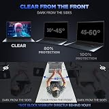 Tefeiyin 14 Inch Privacy Screen 16:9 Anti-Spy Anti-Glare Blue Light Blocker view 3