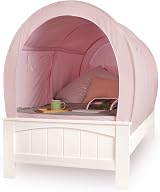 Snuggy Pod Bed Canopy Pink Double Size Sensory Sleep Tent