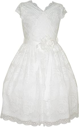 lds white baptism dress