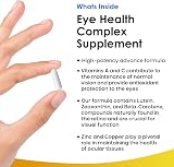 New Leaf Eye Health Complex Lutein Zeaxanthin ZincUK Made 120Caps view 2