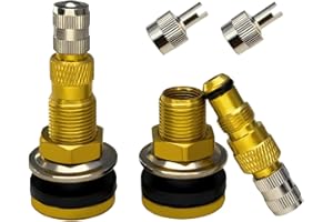 ARACEY 2Pieces TR618A 1-7/8" Tractor Air/Liquid Valve Stems for Industrial, Agricultural Wheels - Equipped with Fast Flow Valve Core - Suitable for Tractor, Grader, Backhoe Applications (Pack of 2)
