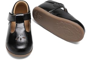 Jack and Lily Baby Toddler Kids Girls Classic Mary Jane Walking Shoes Dress Shoes Party Wedding School Everyday Soft Sole Fle