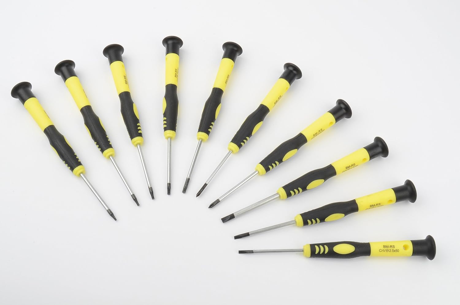 Mannesmann Screwdriver Set in Double-Blister (18 Pieces), Gelb, Single8 pz - Image 3