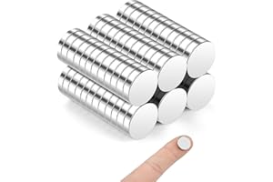 BEST CHOICE MAGNETS Small Magnets, 80 Pack Refrigerator Magnet 12x3mm Rare Earth Magnet Neodymium Magnets for Crafts, Whiteboard, Kitchen Cabinet…