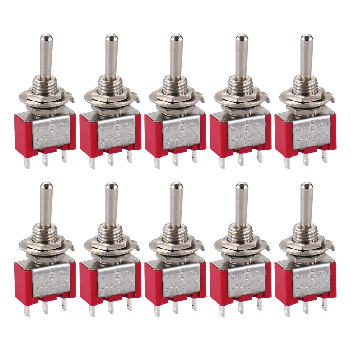 Baomain Toggle Switch MTS-123 SPDT Momentary