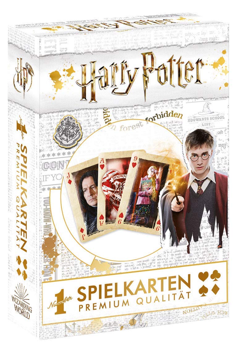Number 1 Spielkarten - Harry Potter - Harry Potter Fanartikel - Alter 6+