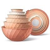 COOK WITH COLOR Mixing Bowls with Lids - 12 Piece