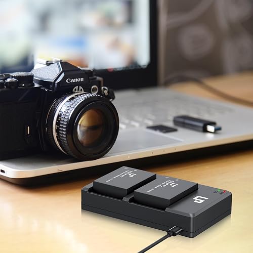 Batterie Et Chargeur LP-E17 Pour Canon - 3x1250mAh | Compatible EOS RP, R10, R8, SL2, SL3, Rebel
