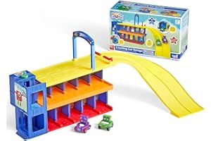 Park, Play, Count, and Zoom Down The Racetrack with The Numberblocks Counting Car Garage!