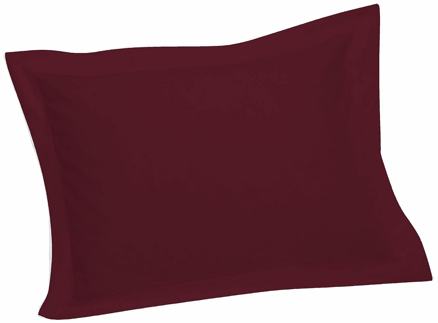 Tailored Crescent Comfy (Burgundy) Standard Sham Pillow Care Easy