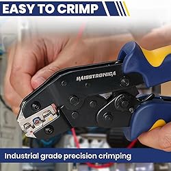 haisstronica 6PCS Crimping Tool Set- Ratcheting