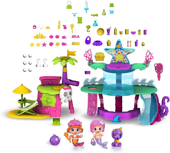 pinypon pirates and mermaids magic island