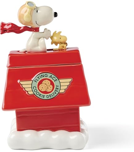 Amazon.com: Peanuts Classic Snoopy Cookie Jar, 10.7-Inch Ceramic
