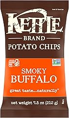 Kettle Brand Smoky Buffalo Potato Chips, 7.5 Oz Bag