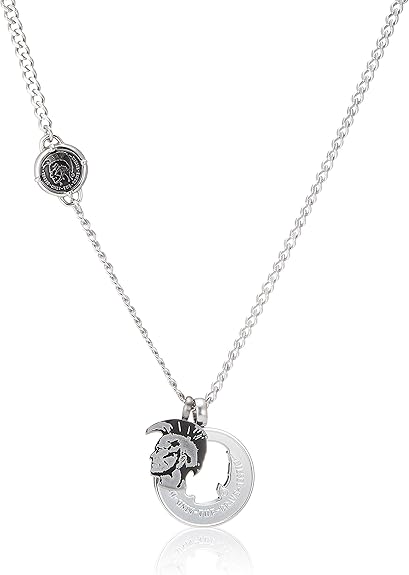 Amazon ディーゼル Diesel メンズ ネックレス Dx1100djw Uni シルバー 01 ネックレス 通販