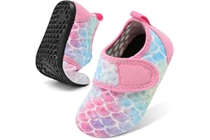 BARERUN Baby Girls Boys Water Shoes Swim Barefoot Water Sport Aqua Socks for Beach Pool Swim Sand