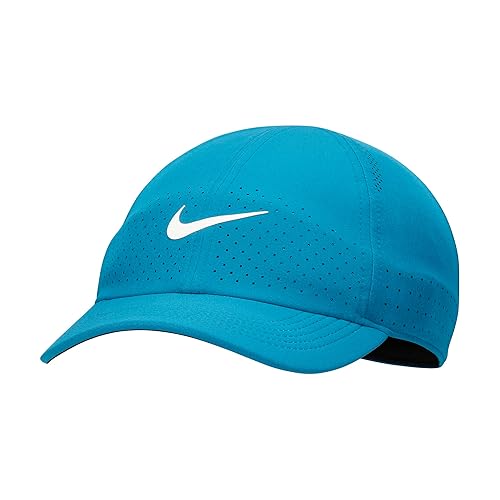 Nike Court Dri-FIT AeroBill Advantage Tennis Cap, Green Abyss