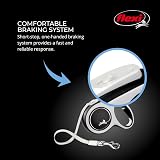 FLEXI New Comfort Retractable Dog Lead 5 m Large 60 kg Black Grey view 6