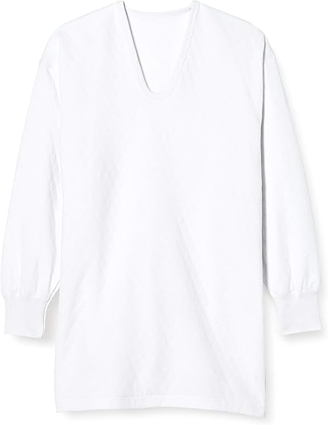 Amazon グンゼ インナーシャツ 快適工房 シーズン ウール混キルト 長袖u首 Kh6210 メンズ インナーシャツ 通販