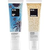 IGK Rich Kid Hair Wave Enhancing Gel-Cream + Mistress Hydrating Hair Balm – Styling & Hydration Duo for Softness, Shine & Frizz Control – Vegan & Cruelty-Free
