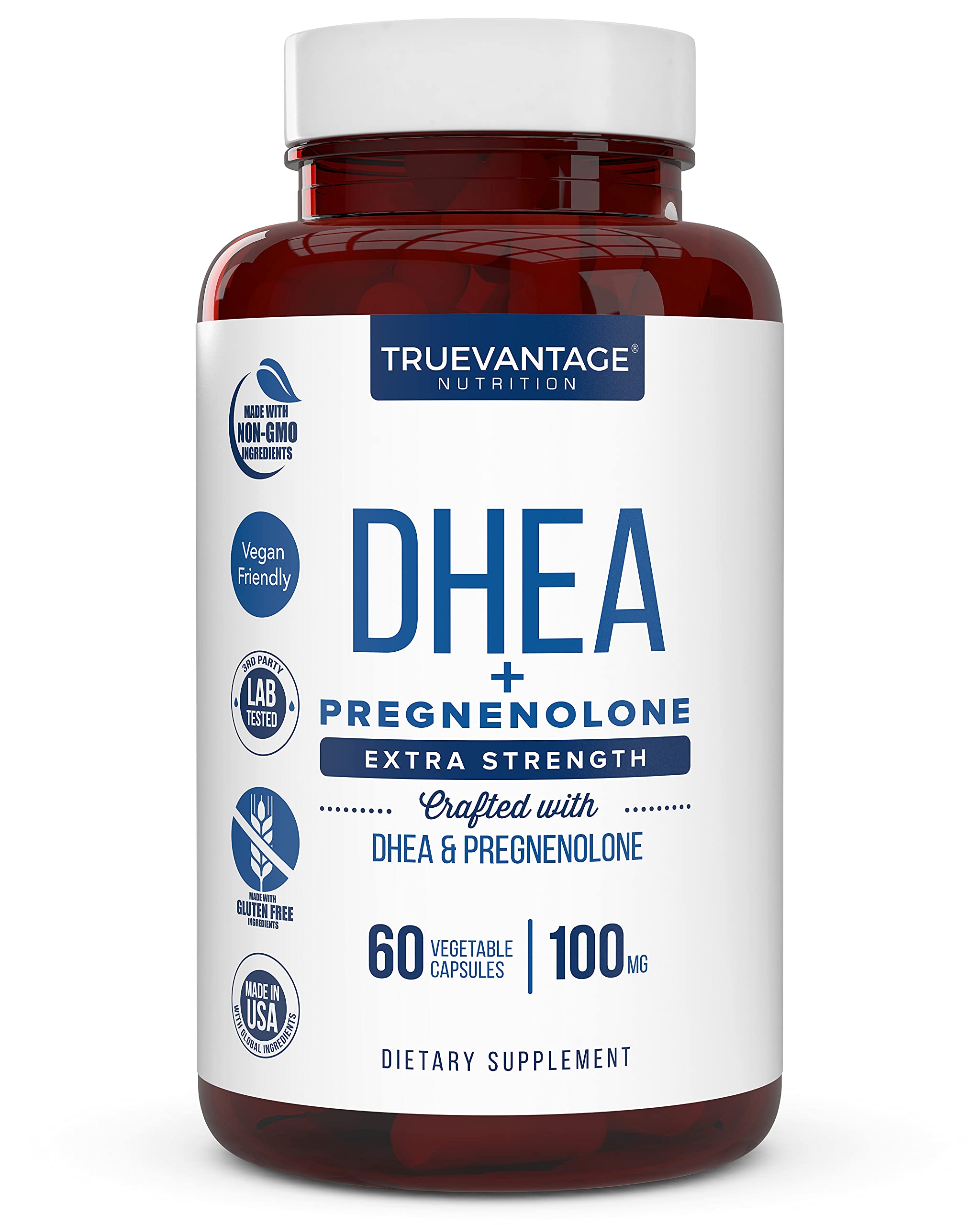 Mua DHEA 100mg Supplement with Pregnenolone 60mg Supports Hormone