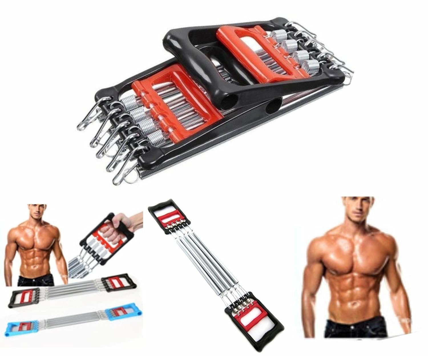 Other Body Building CHEST EXPANDER Strength Chest Pull Stretcher 5