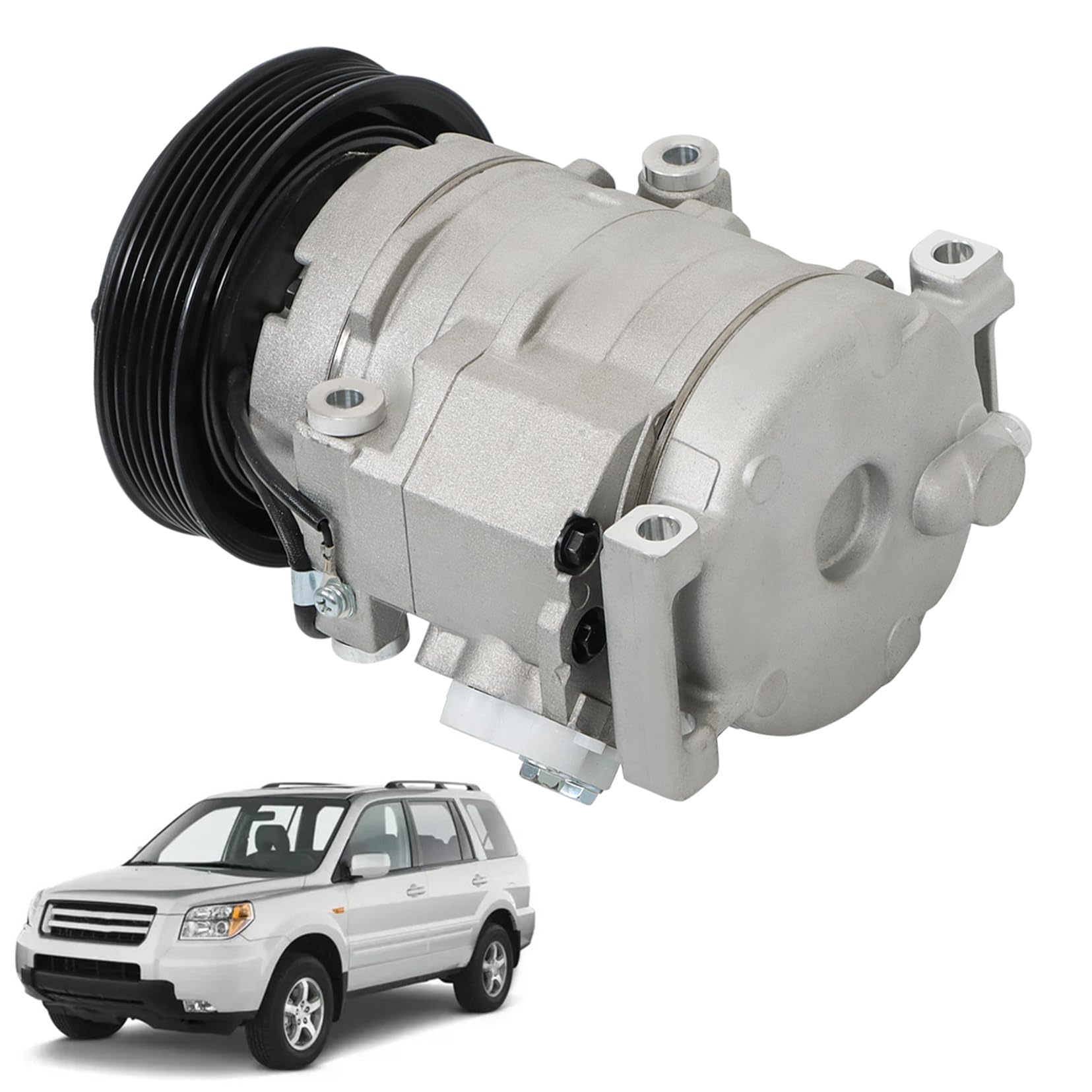 Photo 1 of SEBLAFF AC Compressor Replacement for Pilot 2005-2008 Odyssey 2005-2007 Ridgeline 2006-2008 MDX 2003-2006 10736C