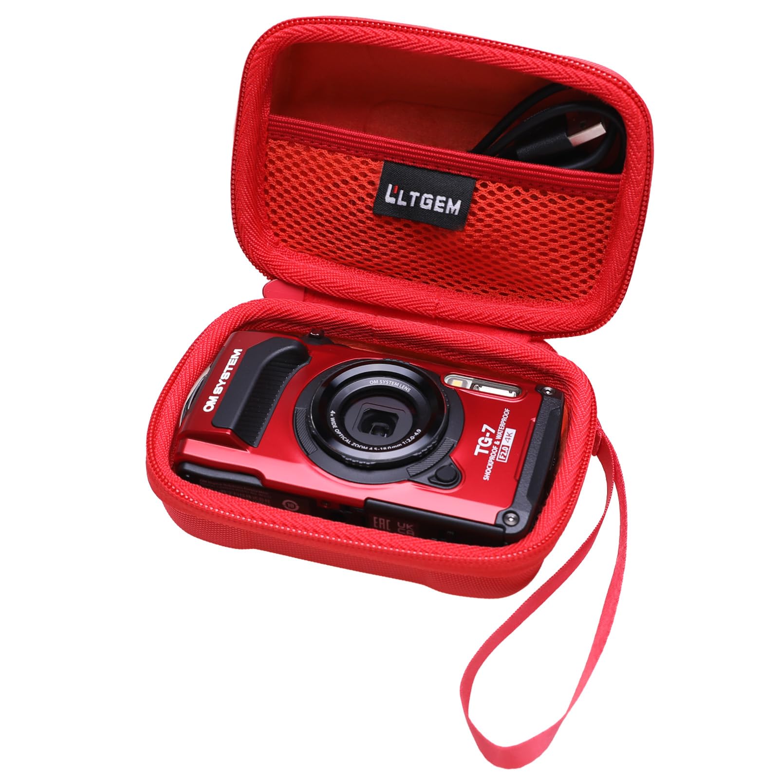 LTGEM Case Compatible with OM SYSTEM Tough TG-7