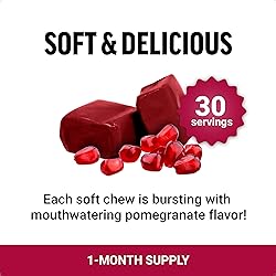 Force Factor Pomegranate Soft Chews for Healthy