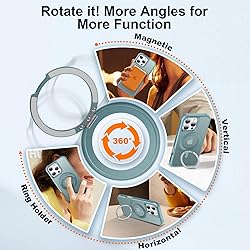 UMIONE 360° Rotatable Magnetic Ring Design for