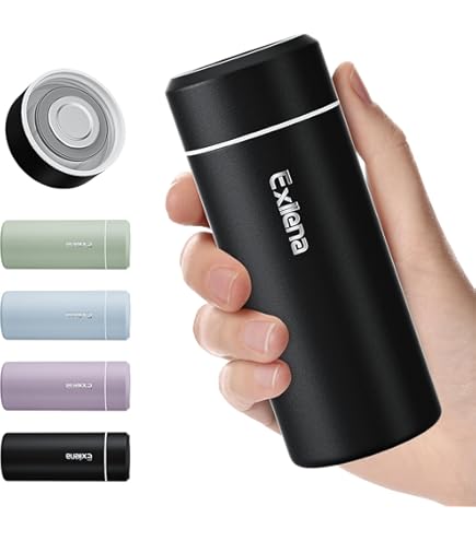 HURRISE Cruche Thermo Cafetière En Acier Inoxydable Double Paroi Isolée