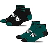 For Bare Feet NFL Unisex Front and Center 2 Pack Team Colors