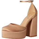 Jewel Badgley Mischka Giada Round Toe Platform