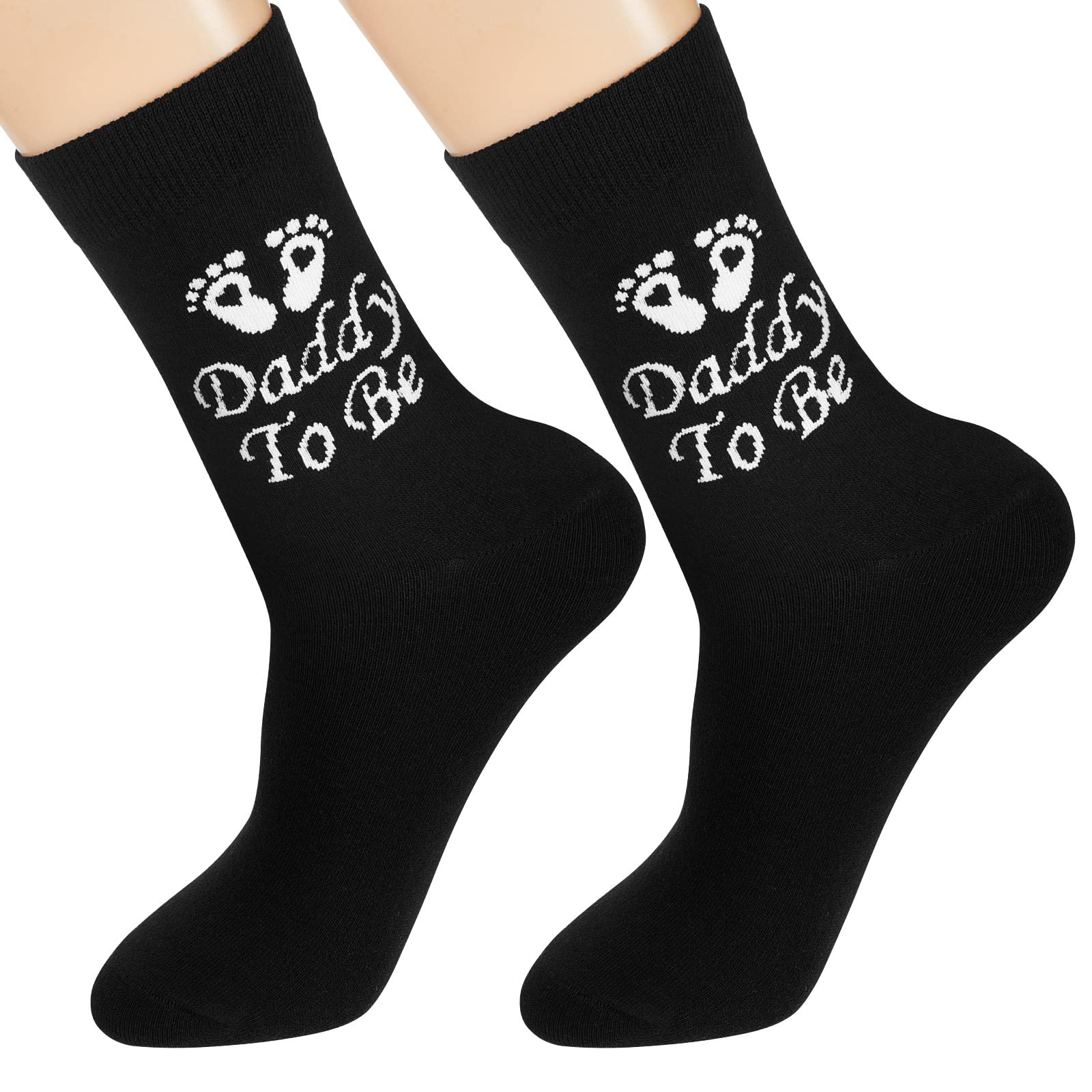 SATINIOR Dad to Be Gifts - Funny Daddy to Be Socks for Christmas, Father's Day, Thanksgiving, Birthday, Humor Socks for New Father, Grandpa, New Dad Gifts