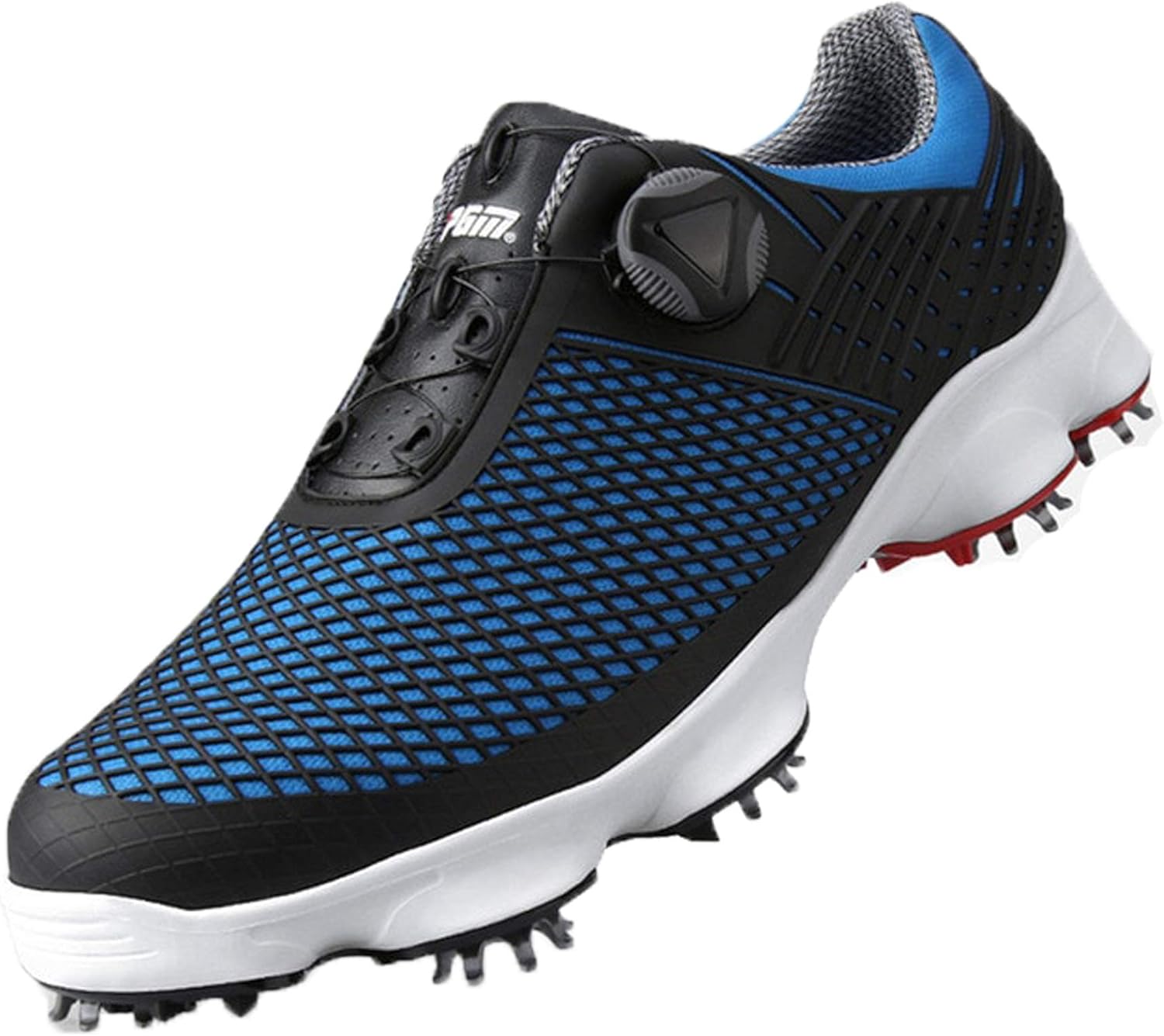 PGMXZ106 Men Golf Shoes Waterproof AntiSlip BOA Lace Sports Footwear
