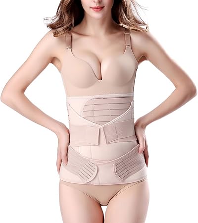 Amazon 骨盤矯正dx 最高級 骨盤ベルト 3段 セット ダイエット ヒップアップ 骨盤補正 美しいプロポーションを実現 看護師もおすすめです M オークル 並行輸入品 骨盤ベルト ベビー マタニティ 通販