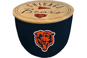 PEGASUS SPORTS Officially Licensed NFL Script Circle Logo Ceramic Candle