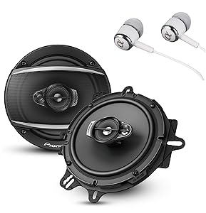 Pioneer TS-A1676R 6.5 Inch 3-Way Speaker Pair